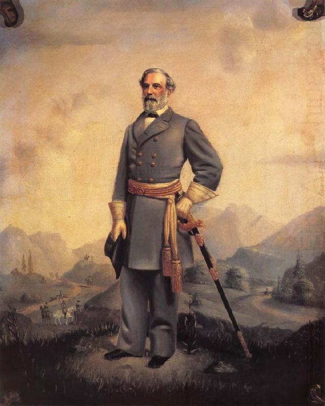 unknow artist Robert E.Lee oil painting picture